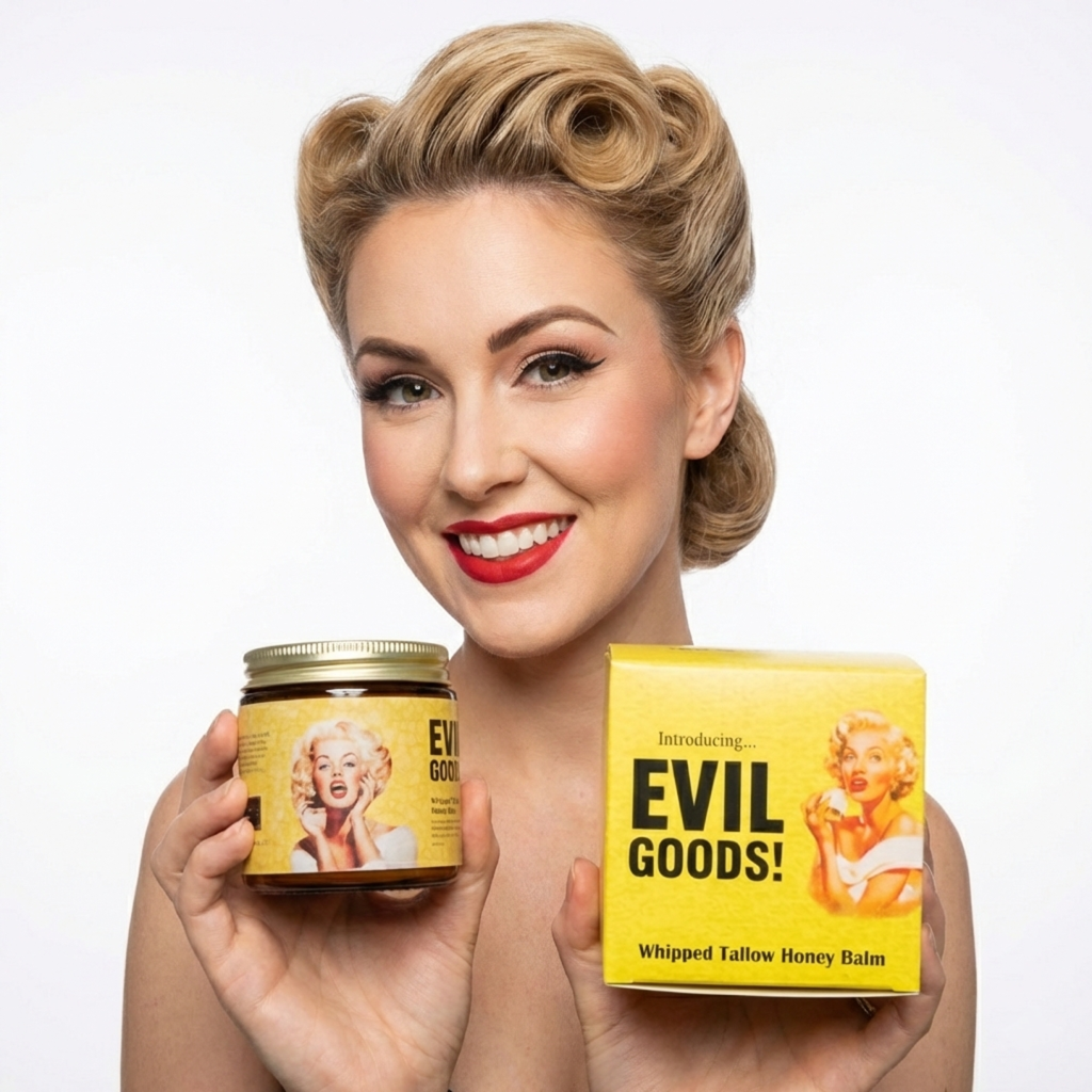 Evil Goods - Sebo de res facial y corporal que hidrata, repara.